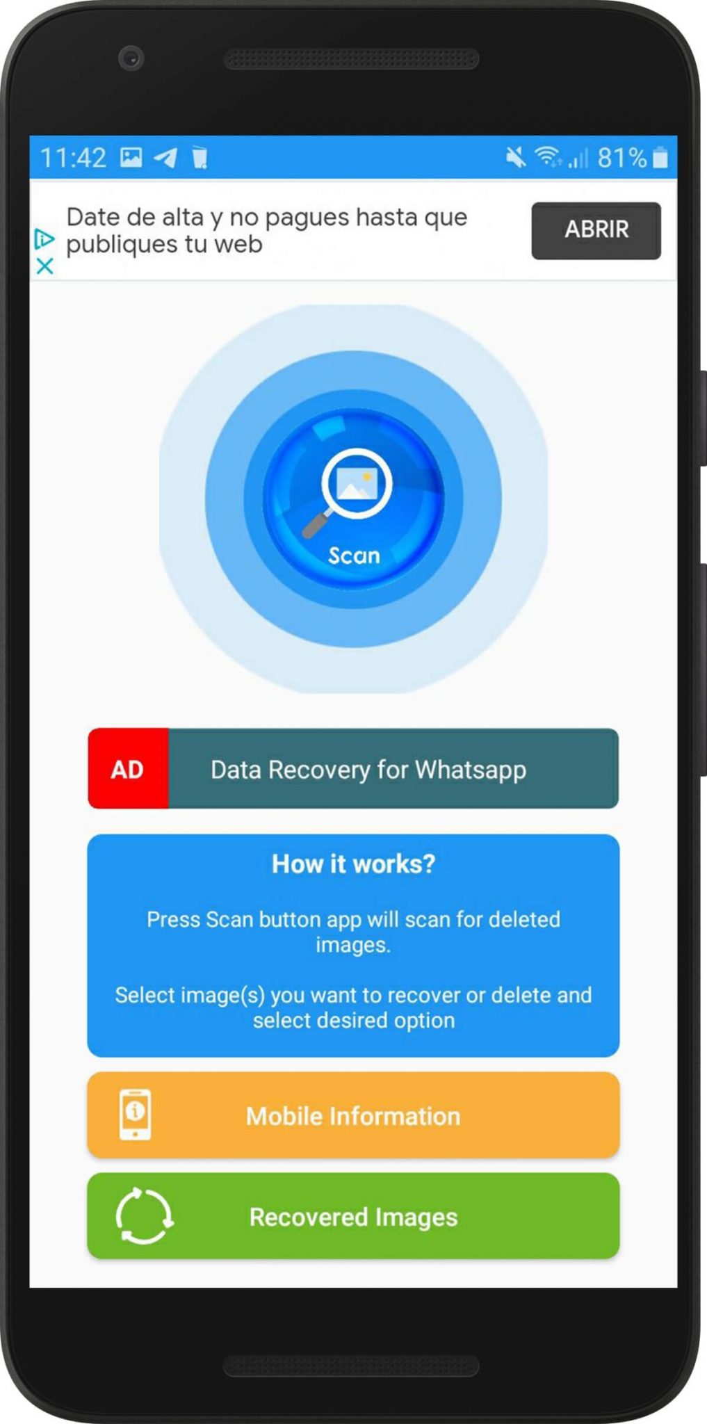 Como recuperar carpeta de fotos borrada del movil Actualizado
